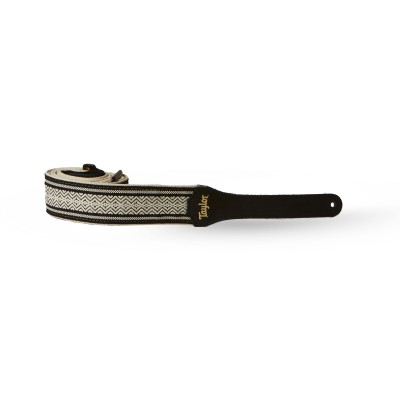 4004-20 Strap White/black Jacquard Cotton 2
