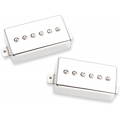 Set Phat Cat Silencer P90 Vintage Format Humbucker, Nickel