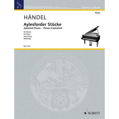 Händel - Pieces D'aylesford - Piano