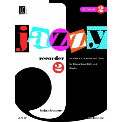Bonsor Brian - Jazzy Recorder 2 - Recorder And Piano