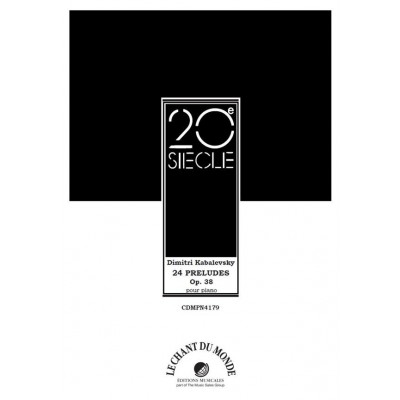 Kabalevsky - 24 Preludes Op.38 - Piano