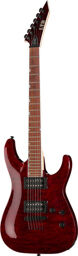 LTD MH-200QM NT STBC See Thru Black Cherry