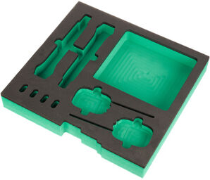 Inlay 2/2 Shure SLXD Noir
