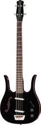 58 Longhorn Bass Black Red Noir