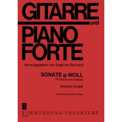 Vivaldi Antonio - Sonate G-moll - Guitare & Clavecin