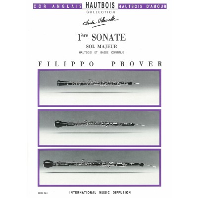 Prover - 1ère Sonate - Hautbois & B.C.