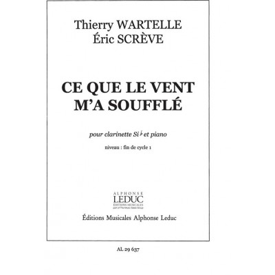 Ce Que Le Vent M'A Souffle