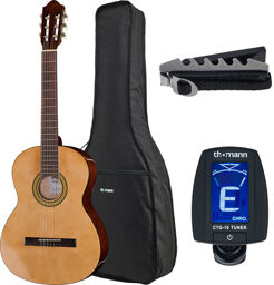 Classic 4/4 Guitar Bundle noir