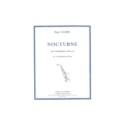 Calmel - Nocturne - Saxophone et Piano
