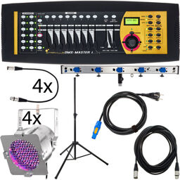 LED PAR56 Starter Bundle S Alu poli