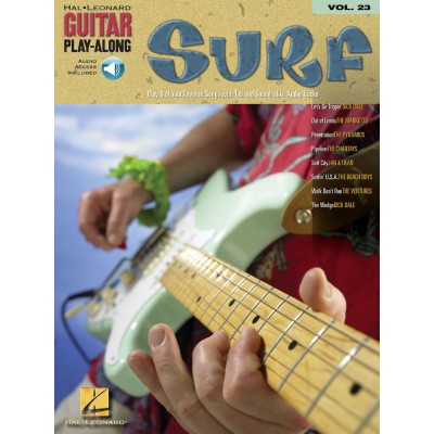 GUITAR PLAY ALONG VOL.023 SURF TAB + AUDIO EN LIGNE