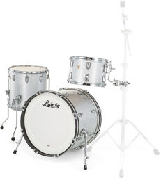 Classic Maple Downbeat Silver Silver Sparkle