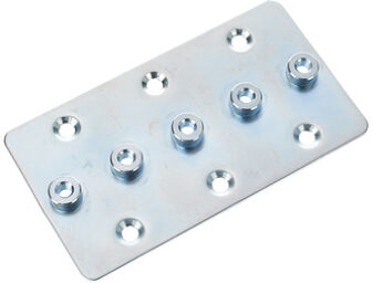 5730 Back Plate for Cargo argenté