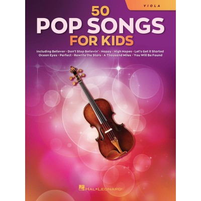 50 Pop Songs for Kids