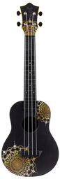 TUC-40 GD Mandala Concert Uke Gold Mandala