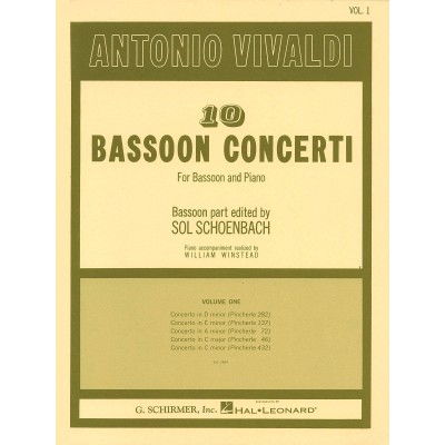 10 Bassoon Concerti, Vol. 1