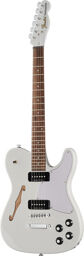 Jim Adkins JA-90 Tele Thin. WH Blanc