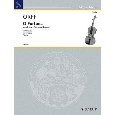 Orff - O Fortuna - Alto Solo