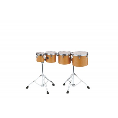 SET TOM DE CONCERT 1 PEAU HIGH-PITCHED VINTAGE ANTIQUE MAPLE
