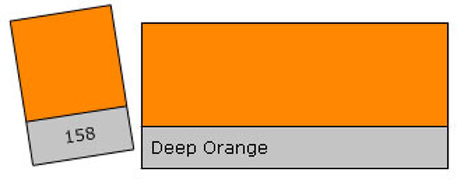 Colour Filter 158 Deep Orange Deep Orange