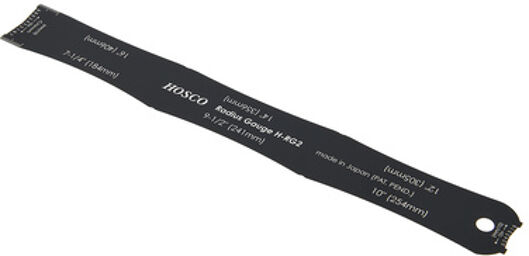 Fretboard Radius Ruler BK Noir