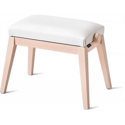 Banc de Piano Bouleau Assise Blanch 13941