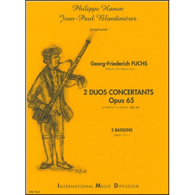 Fuchs - 2 Duos Concertants Op 65 - 2 Bassons