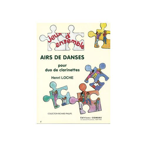 Loche - Airs De Danses (10 Duos) - 2 Clarinettes