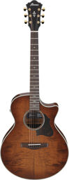 AE340FMH-MHS Mahogany Sunburst High Gloss