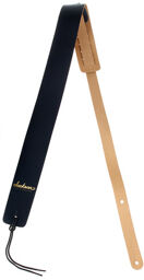 Guitar/Bass Strap Leather Noir