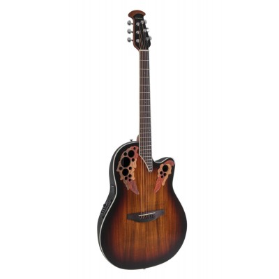 Celebrity Elite Plus Super Shallow Koa Burst