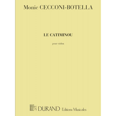 CECCONI-BOTELLA M. - LE CATIMINOU - VIOLON