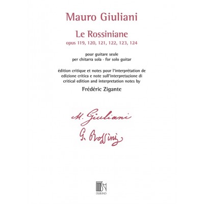 Giuliani Mauro - Le Rossiniane - Guitare
