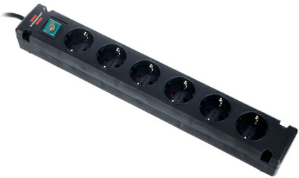 Bremounta Socket Strip 6Way BK Black