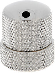 Stacked Dome Knob Nickel nickel