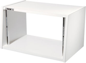 Studio Desktop Rack 6U white