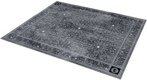 Drum Rug Oriental Anthracite Anthracite