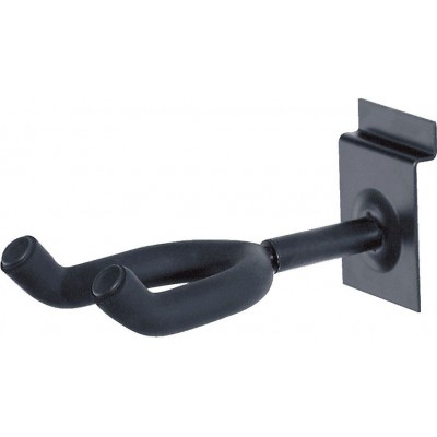 SBG4 Support Guitare Court pour Slatwall Noir