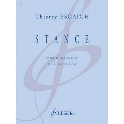 Escaich Thierry - Stance - Basson