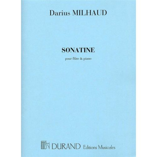 Milhaud - Sonatine - Flute et Piano