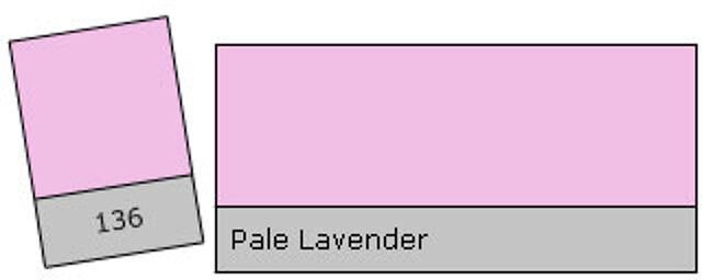Filter Roll 136 Pale Lavender Pale Lavender