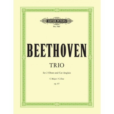 Beethoven Ludwig Van - Trio In C Op.87 - Oboe(s) And Other Instruments