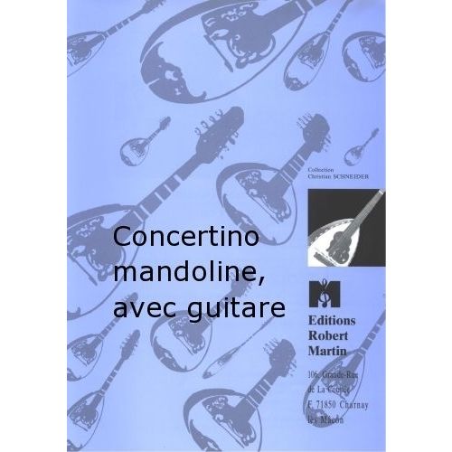 Robert Min Jean & Dagosto - Concertino Mandoline, Avec Guitare