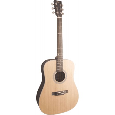 Dreadnought 4/4 Fond Et Éclisses Noirs