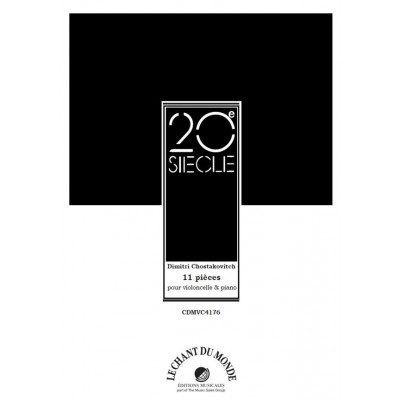 11 Pieces Pour Violoncelle et Piano - Violoncelle & Piano