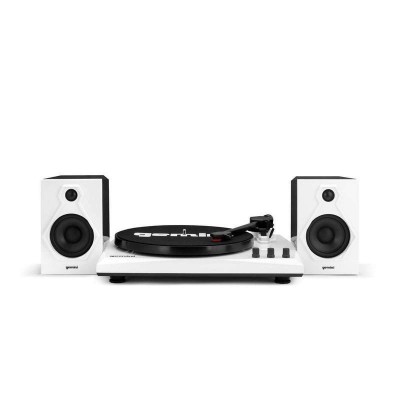 TT-900BW - Systeme Tourne Disque Amplifie Blanc