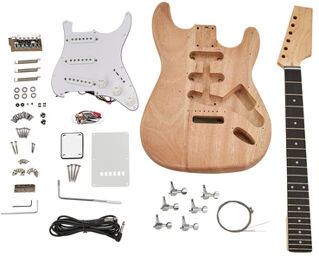 Electric Guitar Kit ST-Style Naturel