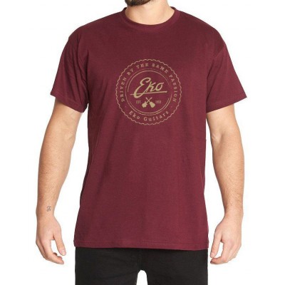 T-Shirt Logo - Rouge Bordeaux (S)