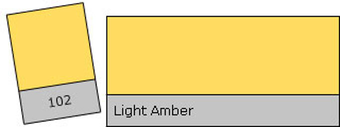 Colour Filter 102 Light Amber Light Amber