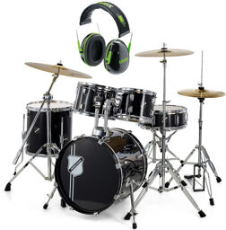Focus 18 Drum Bundle Black Noir